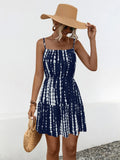Spring and summer new women's suspender dress