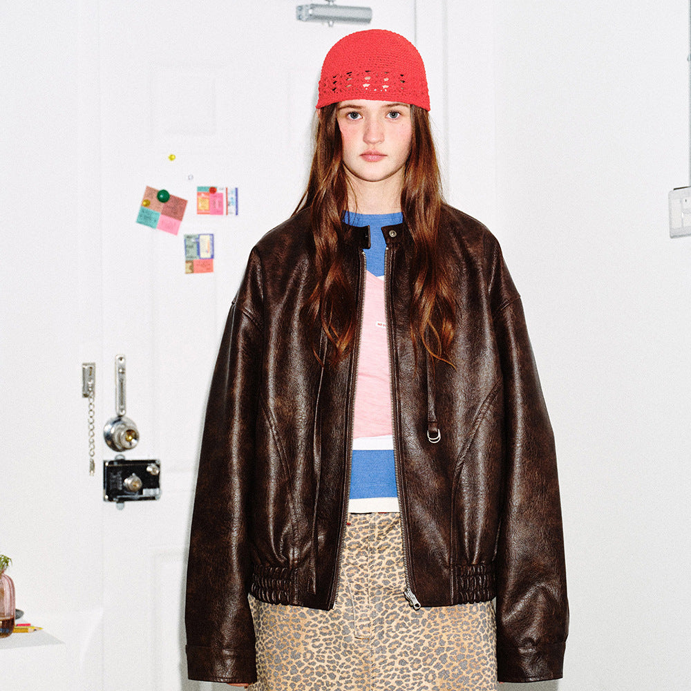 Make old leather jackets and outerwear