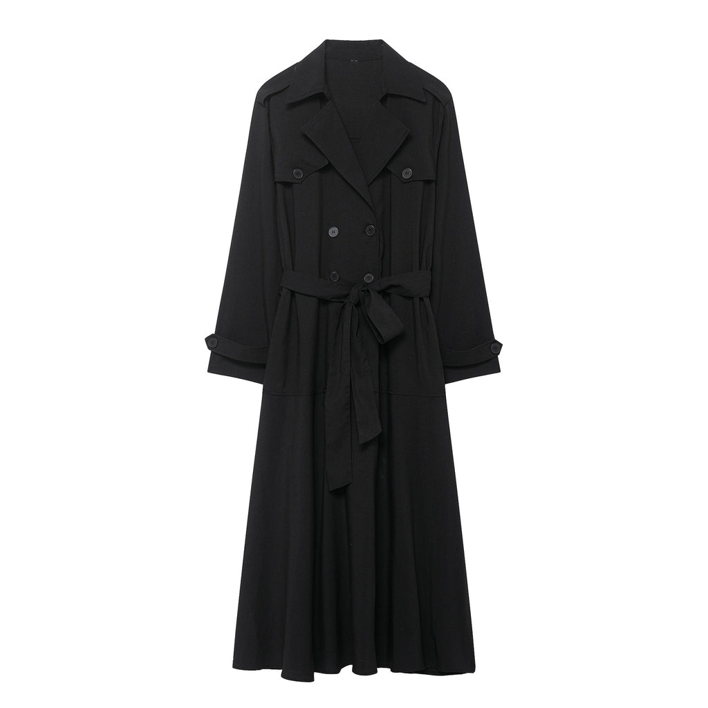Commuting elegant windbreaker dress