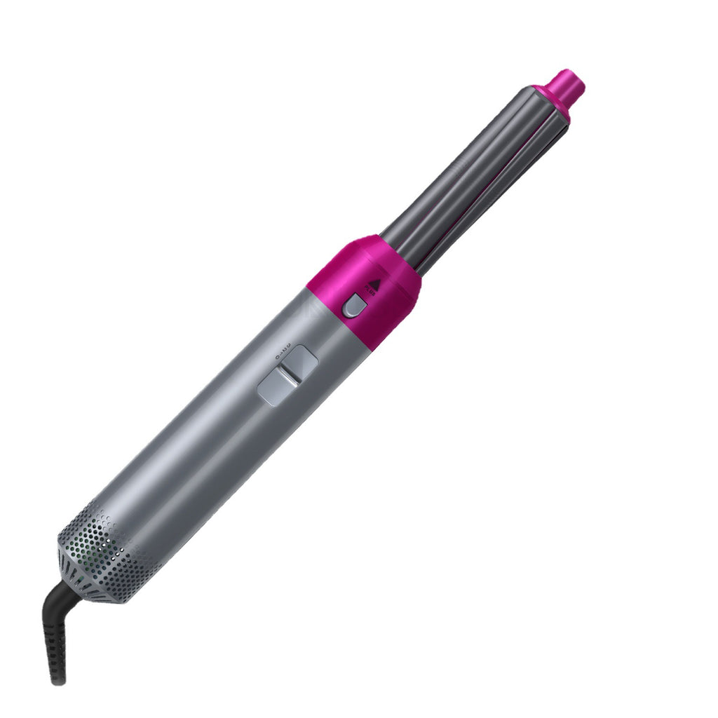Multifunctional new multi head five-in-one automatic hair sucking hair dryer straight hair comb hair dryer curling rod hot air comb