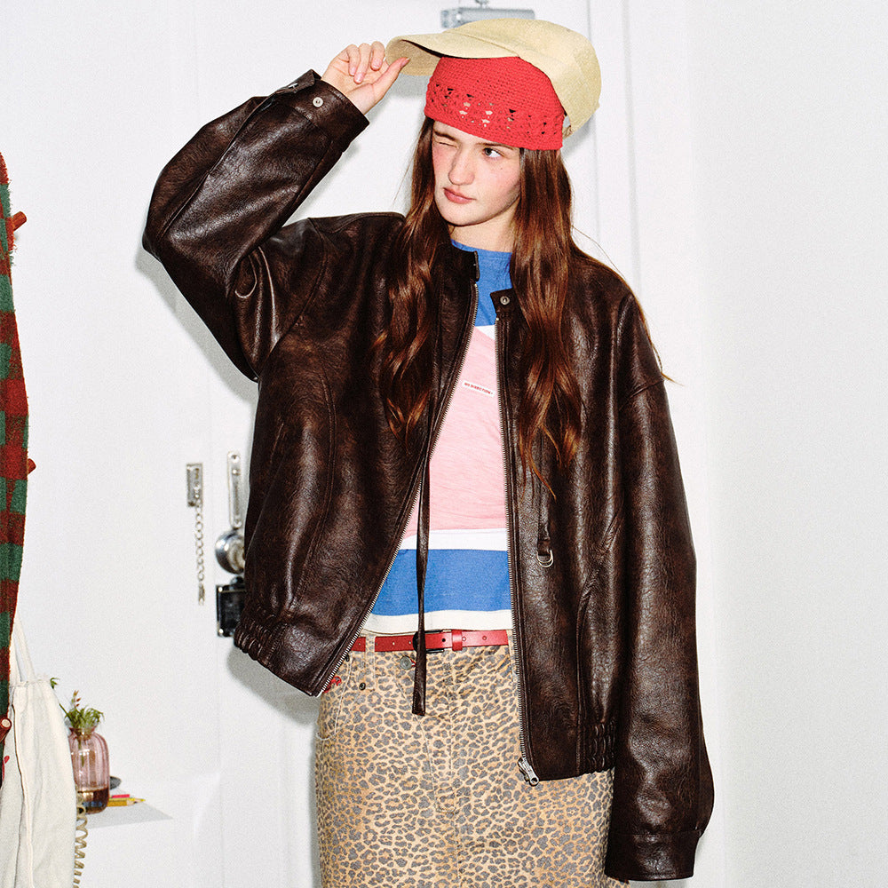 Make old leather jackets and outerwear