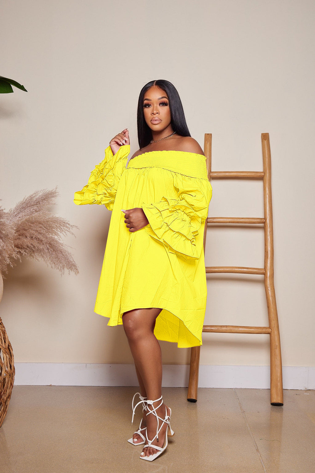 Elegant Off-Shoulder Fitted Dress Style Summer Fashion