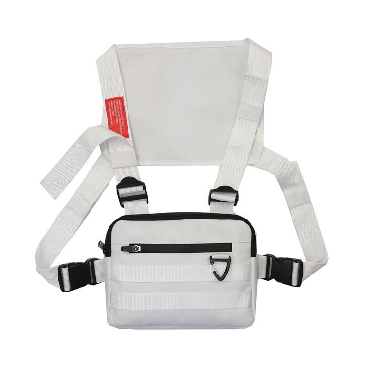 Multi-purpose Tooling Shoulder Hip-hop Chest Bag Front Hanging Vest