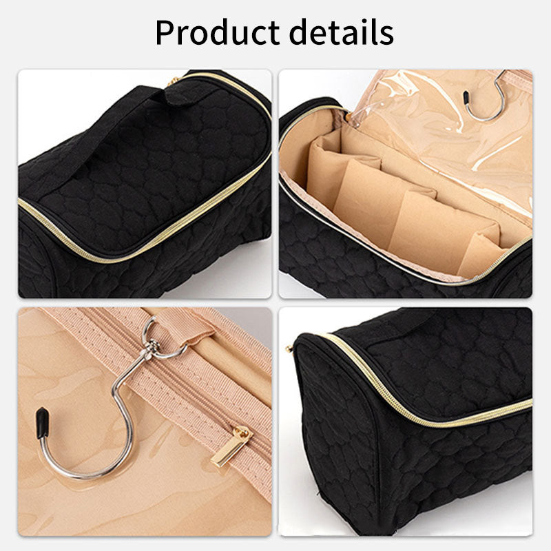 Hair Curler Storage Bag Portable Hair Dryer Hair Curler Hanging Bag Cosmetic Toiletries Accessories Bag