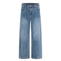 Wash and make old denim pants
