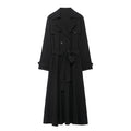 Commuting elegant windbreaker dress