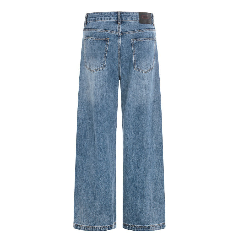 Wash and make old denim pants