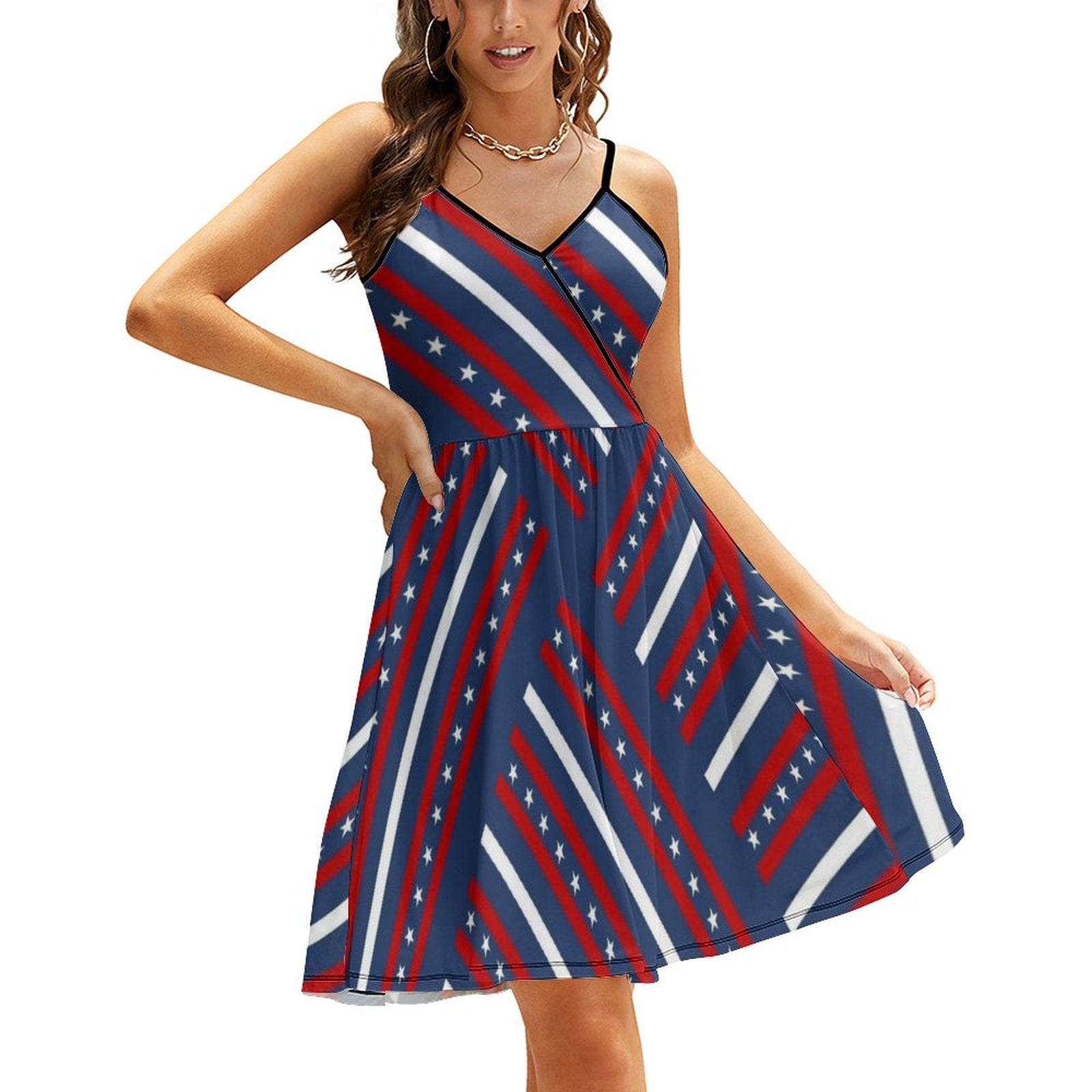 Women's Elegant Suspender Dress