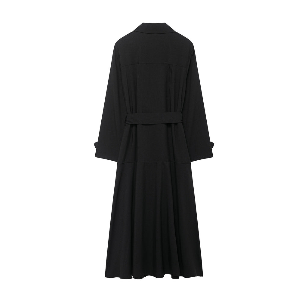Commuting elegant windbreaker dress