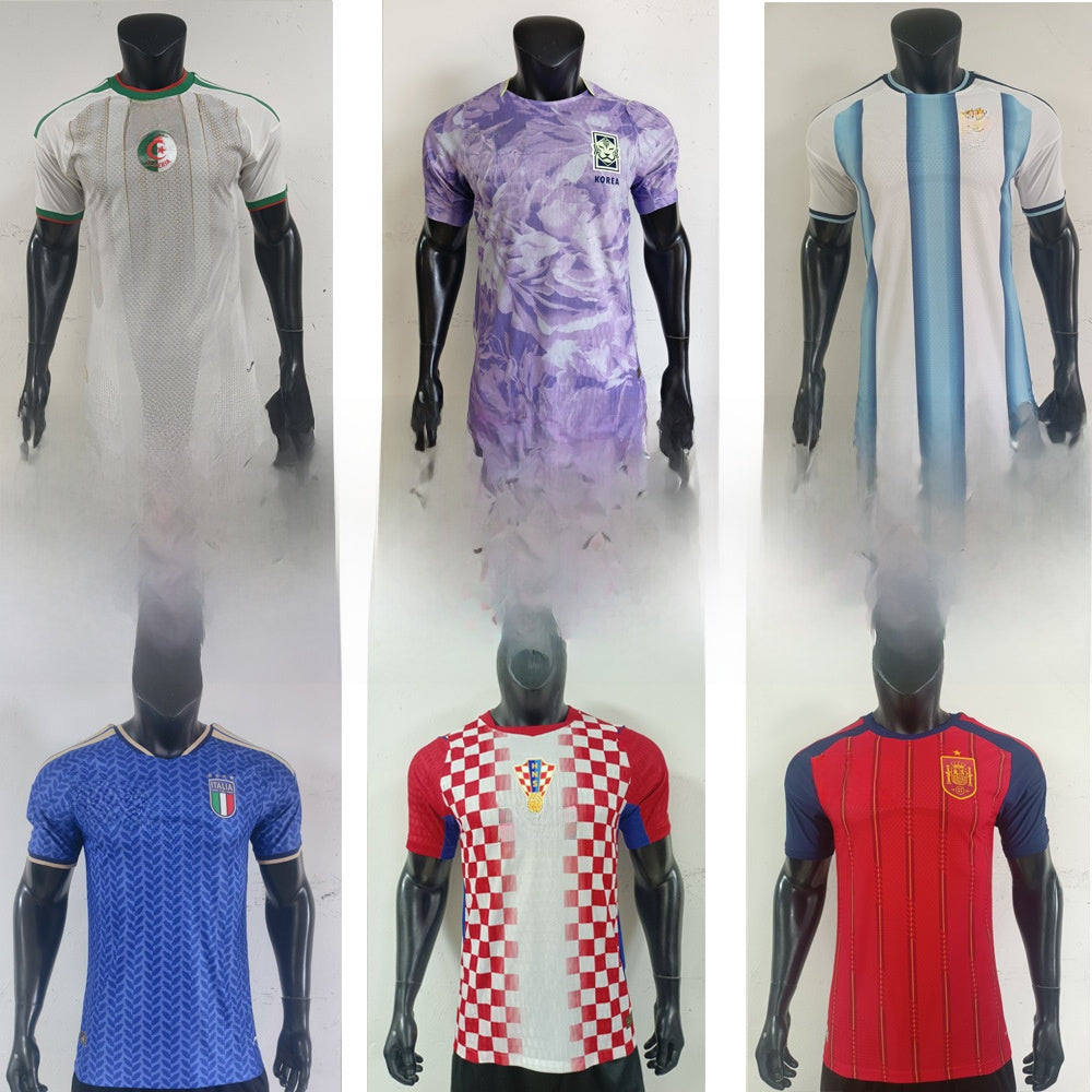 Football Team Jersey Short Sleeve