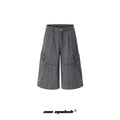 Retro Simple Loose Casual Work Shorts Pants