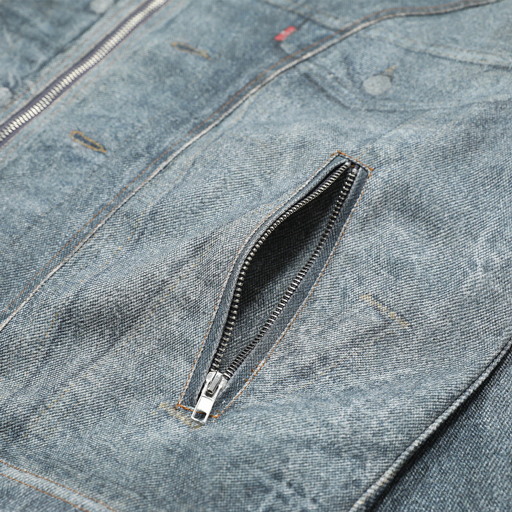 Make an old stand up collar jacket