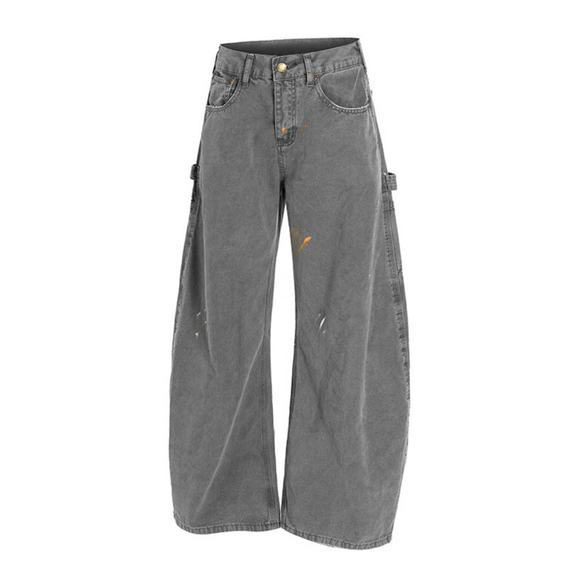 Make old graffiti curved knife work pants