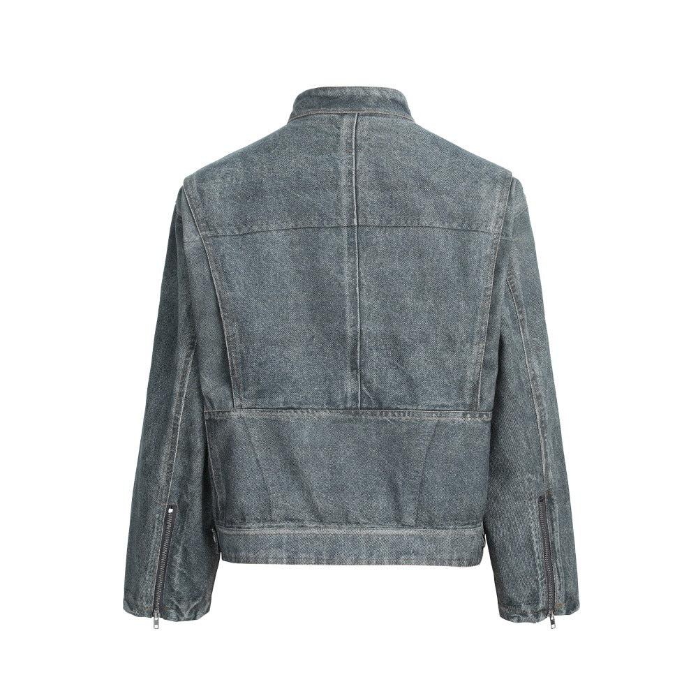 Make an old stand up collar jacket