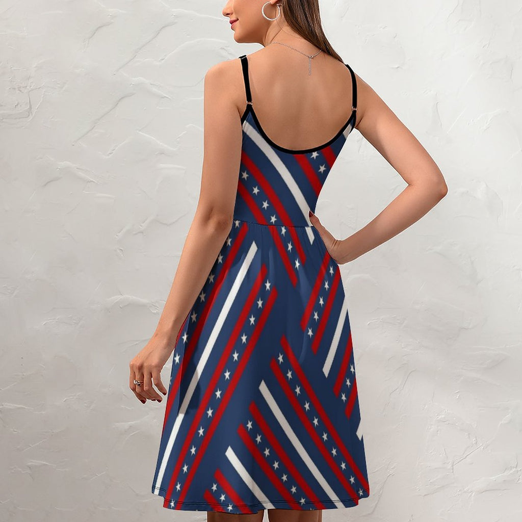 Women's Elegant Suspender Dress