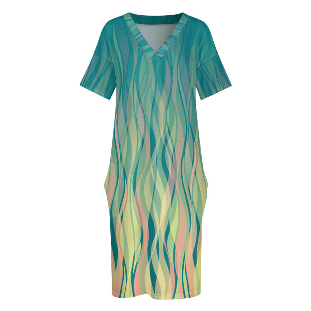 Loose pocket dress