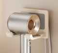 No-drill Hair Dryer Shelf Bathroom Hair Dryer Holder Space Aluminum Wall-mounted Hair Dryer Rack