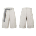 Waistband Design Loose Work Shorts for Men and Women Casual Five-Point Pants