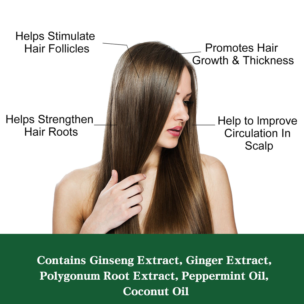 Dense Hair Essential Oil, Smooth Hair Repair Hair Root Thickening And Strengthening Hair Essence