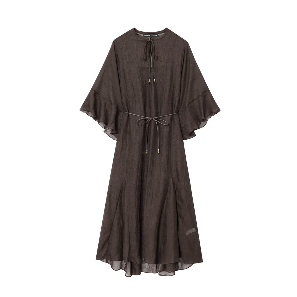 Belt dress