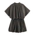 Balloon mini dress for women