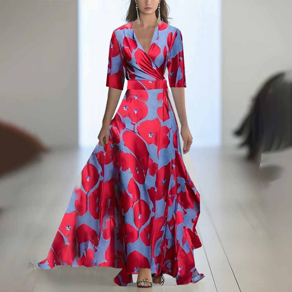 printed dress