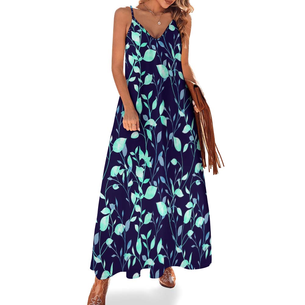 Sling Ankle Long Dress